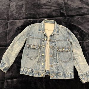 Madewell petite denim jacket size small/med